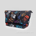 graphic print travel bag